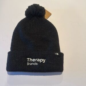 NWT The NorthFace Therapy Brands‎ Pom Hat Winter OS Gray